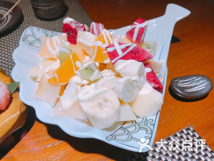 一家屋日式料理水果沙拉图片 第3张