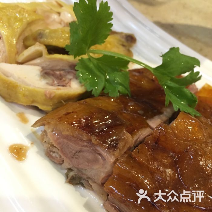 壹间茶餐厅白切鸡拼烧鹅图片-北京茶餐厅-大众点评网