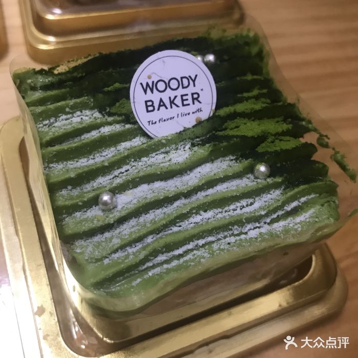 woody baker沃倍可(新天地时尚店)抹茶拿破仑大蛋糕图片