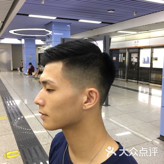 circlepandabarbershop熊猫男士理发店男士造型 渐变图片 - 第6张