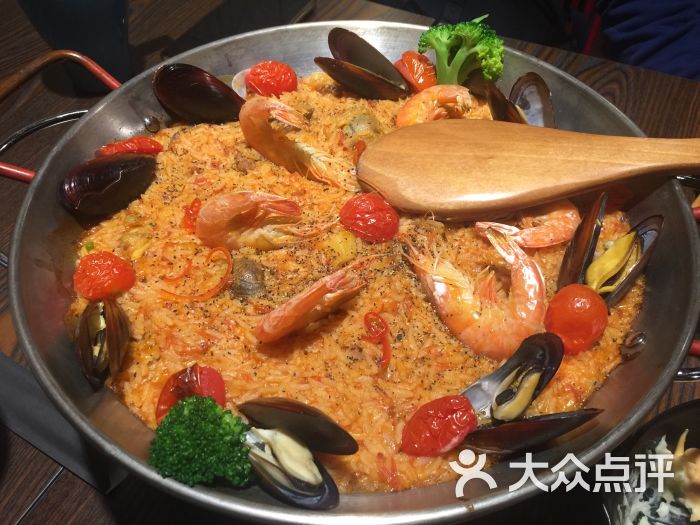 意大利香浓红烩海鲜饭