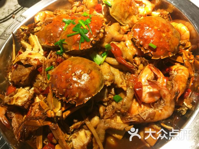 胖二哥肉蟹煲(武汉摩尔城店)湖蟹煲图片 - 第1张