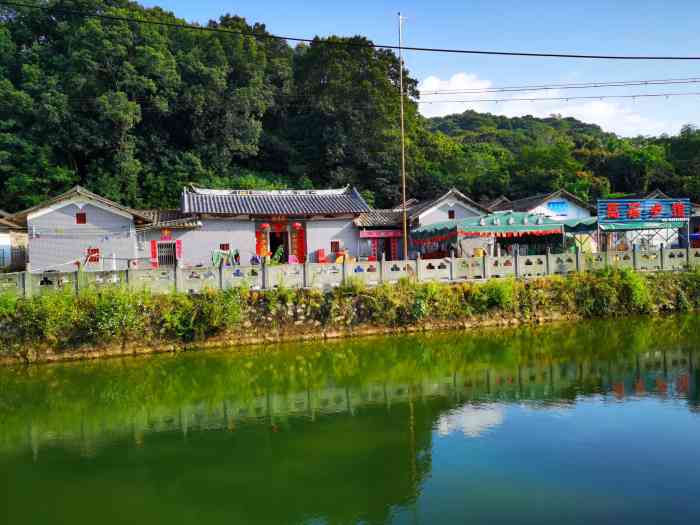 蒙花布村-"行完正果老街时间尚早,查地图,原来蒙花布.