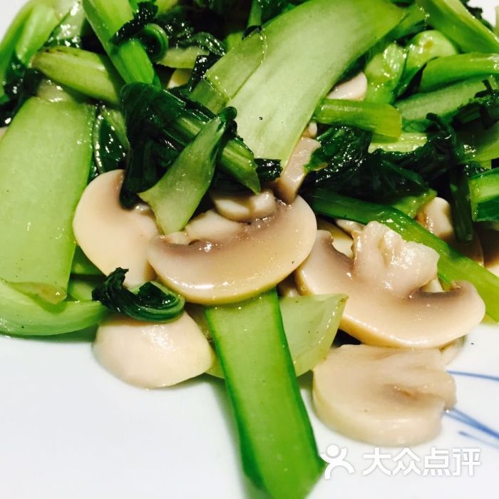 蘑菇青菜