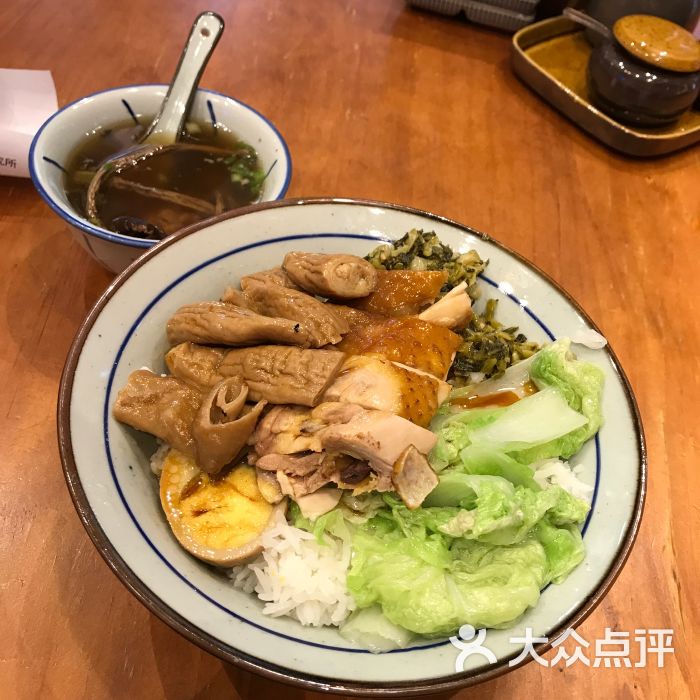 茶山鸡拼猪大肠饭