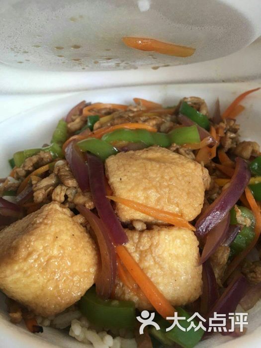 日本豆腐肉丝饭