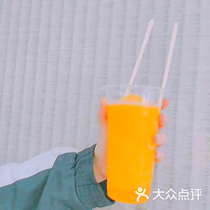 橙子冰沙