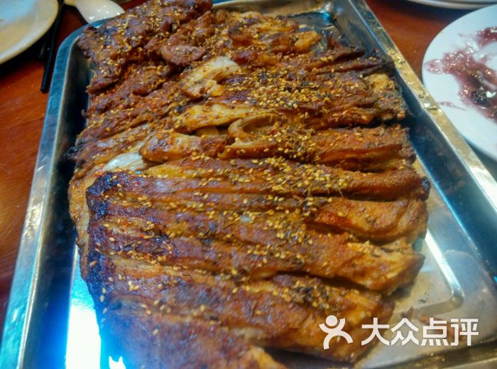 玫瑰红碳烤羊排图片 - 第5张