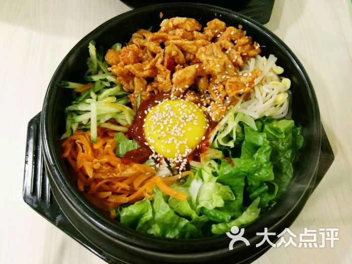 韩食尚韩国拌饭(林科大店)瘦肉石锅拌饭图片 第17张