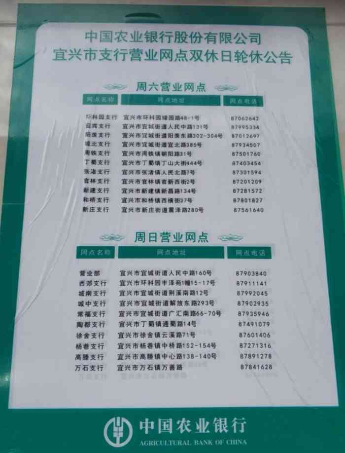 溧水哪家农业银行可以打印流水 大众点评