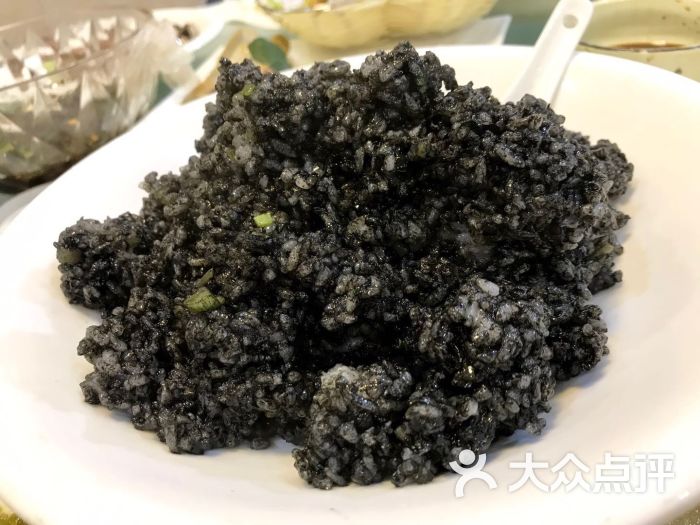 墨鱼二吃「墨鱼汁炒饭」