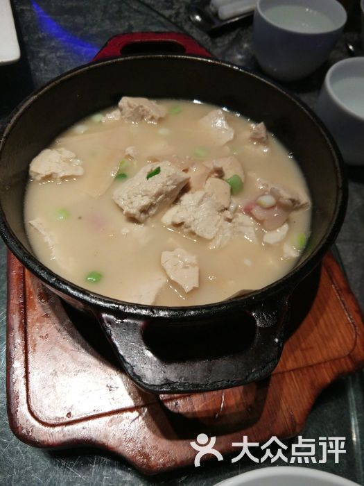 咸肉炖卤水老豆腐