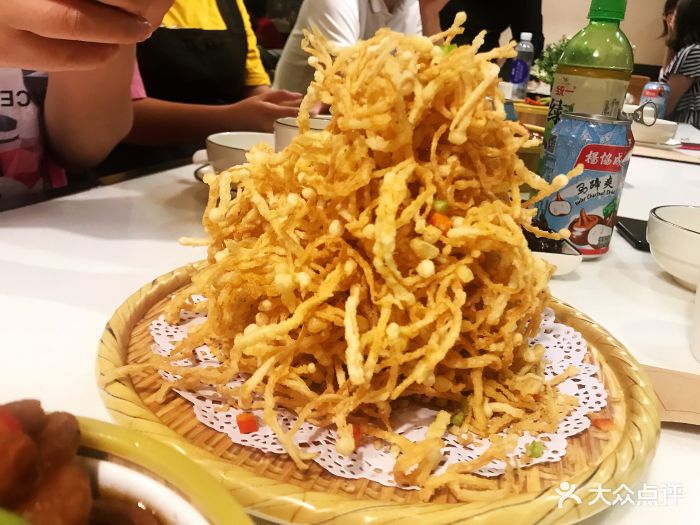 椒盐金针菇