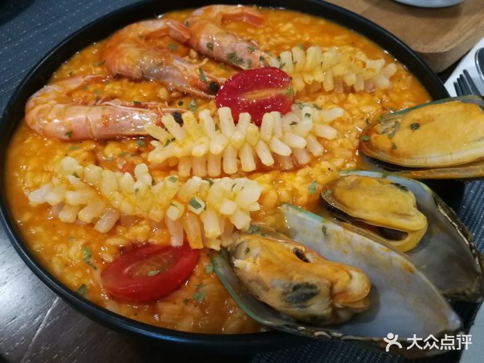 意大利番茄龙虾汁海鲜烩饭