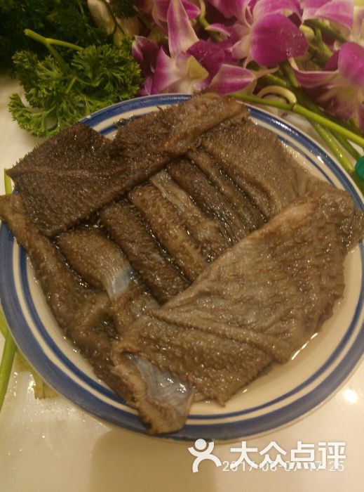 巴蜀醉飘香火锅鲜毛肚图片 第1张