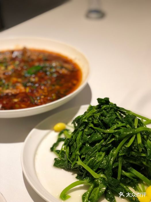 眉州东坡(印象城购物中心店)银杏豌豆尖图片 - 第1402张