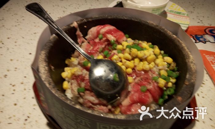 左邻右里(新苏店)-黑椒炸糕石锅饭图片-苏州美浆米和黄方法能做米面肥牛图片