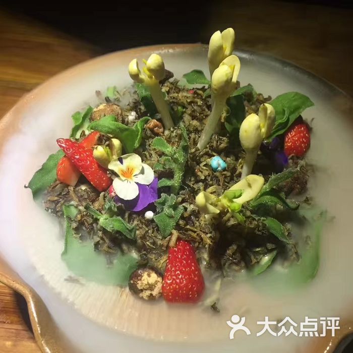 52度概念菜万物生长图片-北京川菜/家常菜-大众点评网