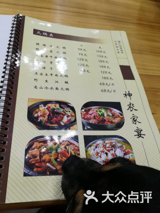 菜单