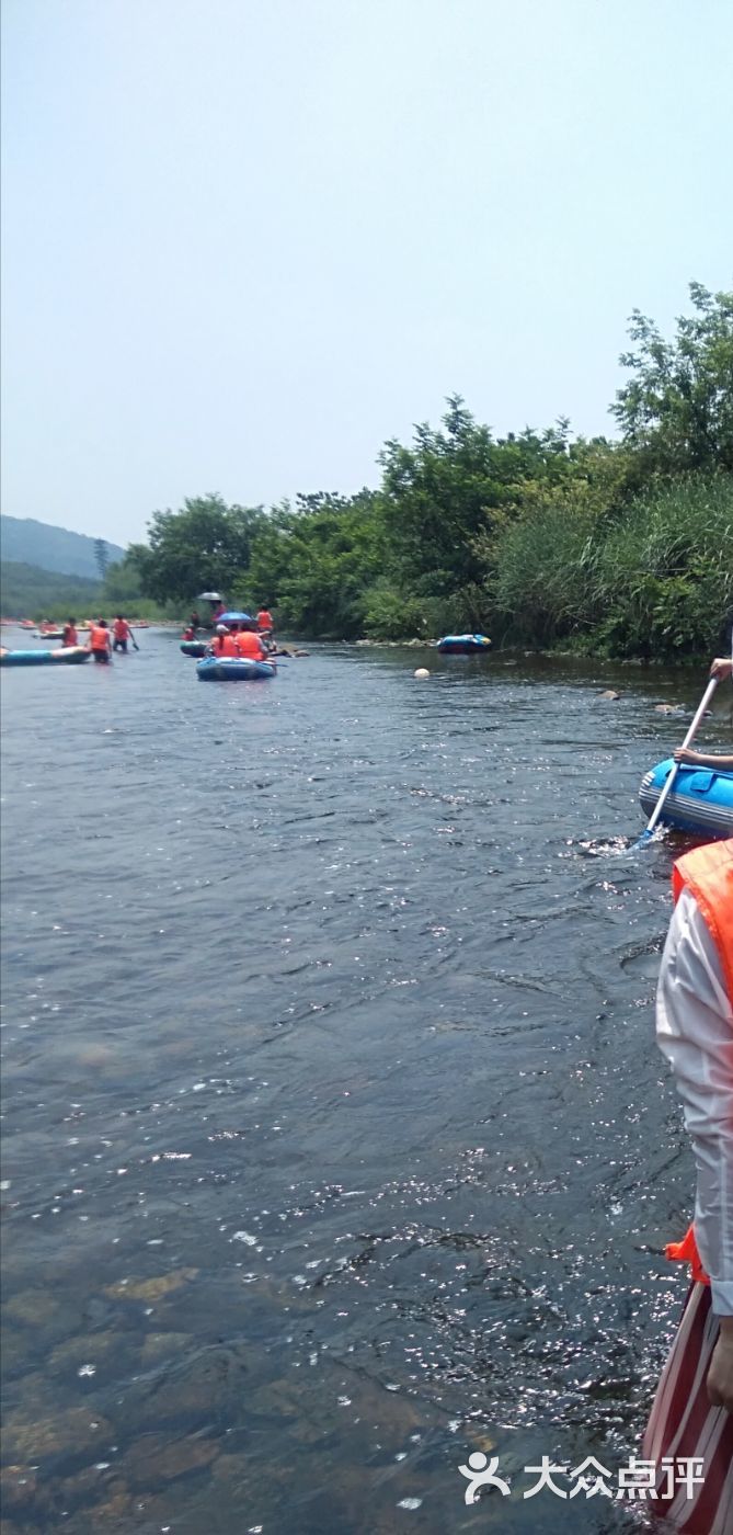 双溪漂流:随上海旅游集散中心的一日游来到.杭