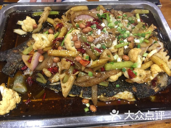 三江烤鱼(十年老店)金牌香辣烤鱼图片 - 第1张
