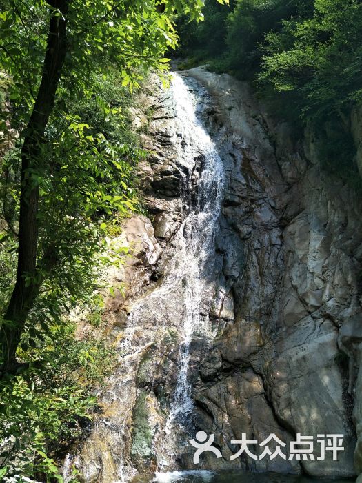 万花山瀑布公园-景点则天瀑布图片-户县周边游-大众