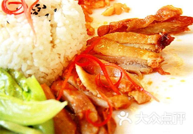 奥尔良腿排饭