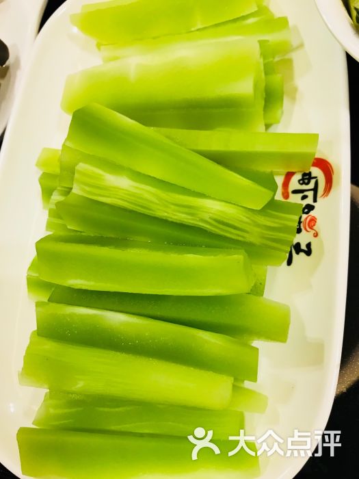 虾锅王虾火锅(草桥店-莴笋图片-北京美食-大众点评网