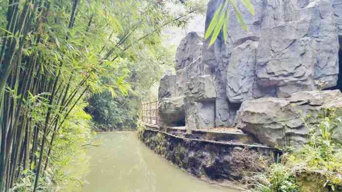 梁平百里竹海观音洞景区-售票处-"周末开车带上父母一