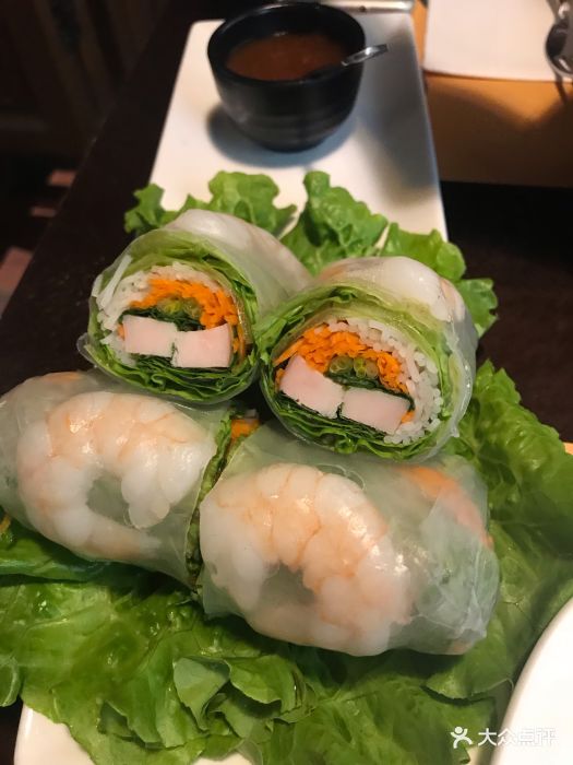 simply thai天泰(环球港店)鲜虾米饼卷图片