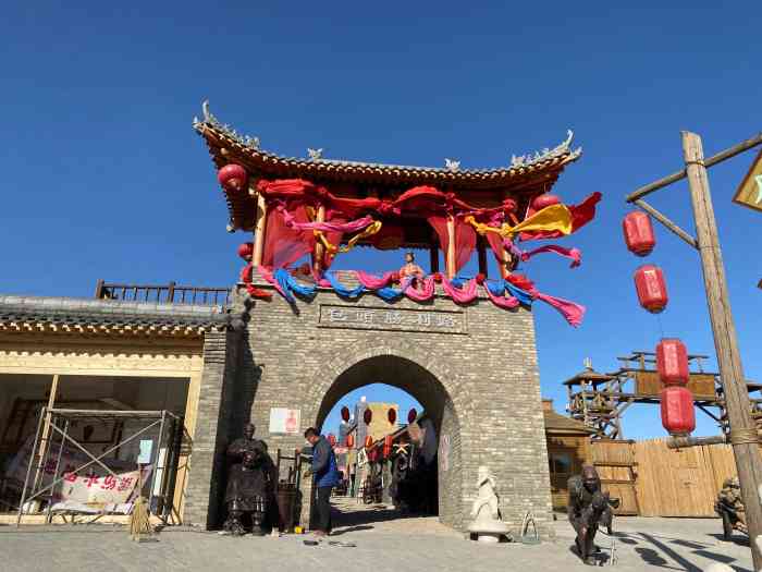 包头古城文化旅游区-"包头古城文化旅游区,人造古城,.