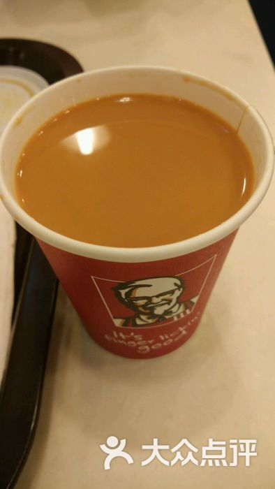 肯德基家乡鸡(金马伦道店)奶茶图片 - 第3张