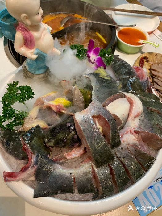 鲢乡椒麻鱼火锅(塘沽店)鮰鱼图片