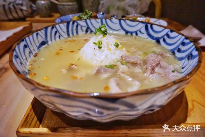 金葱肥牛豆汤饭套餐