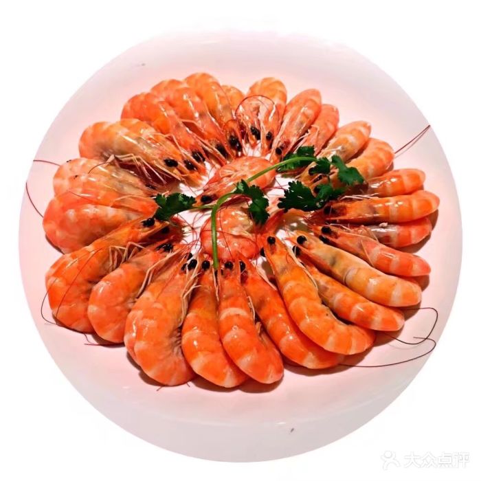年年顺景酒楼(黄海路店)白灼罗氏虾图片 - 第13张