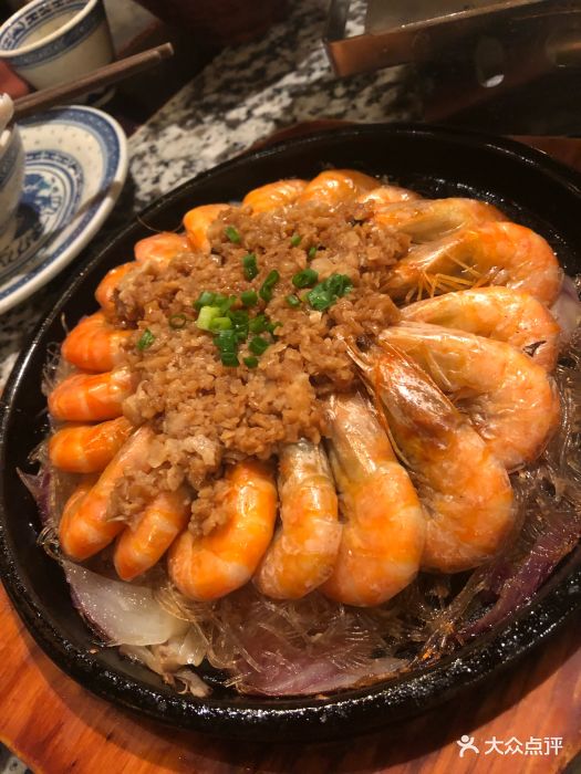 南京大牌档(西直门凯德店)-金蒜铁板烤大虾图片-北京美食-大众点评网