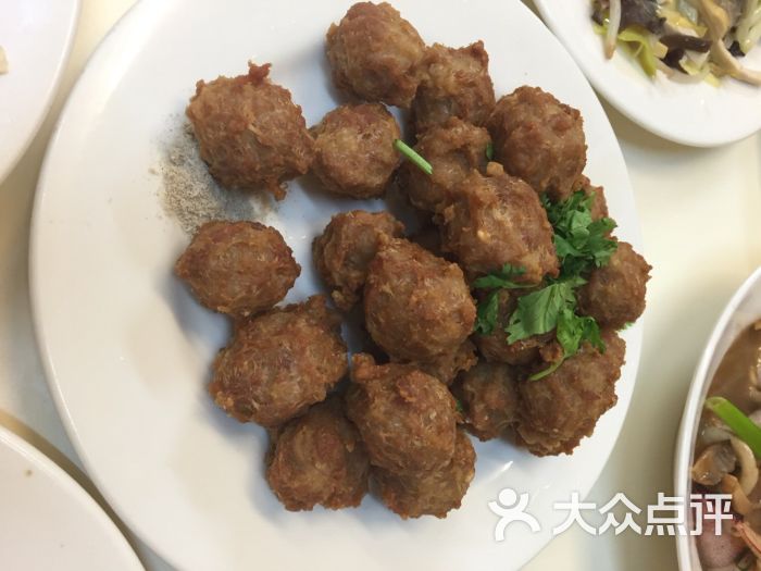 种福园斤饼牛肉店炸肉丸图片 第10张