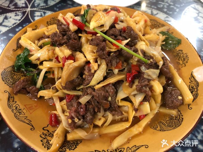 笋子炒牛肉