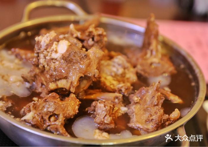 玫瑰红老北京羊蝎子火锅羊蝎子火锅图片