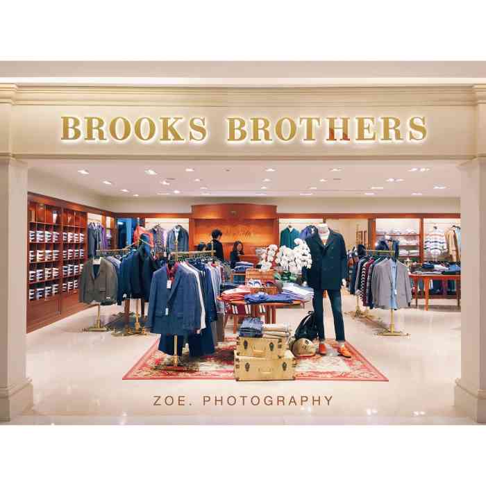 【店铺名称】brooksbrothers 【地理位置】苏州市人民路泰华商城西楼