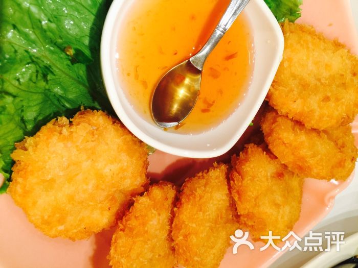 瓦城泰国料理-金钱虾饼图片
