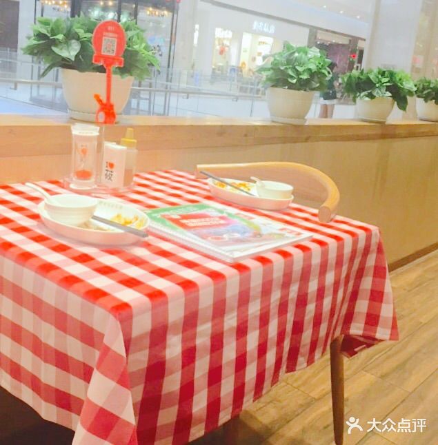 西贝莜面村(柏威年店)餐具摆设图片 - 第5张