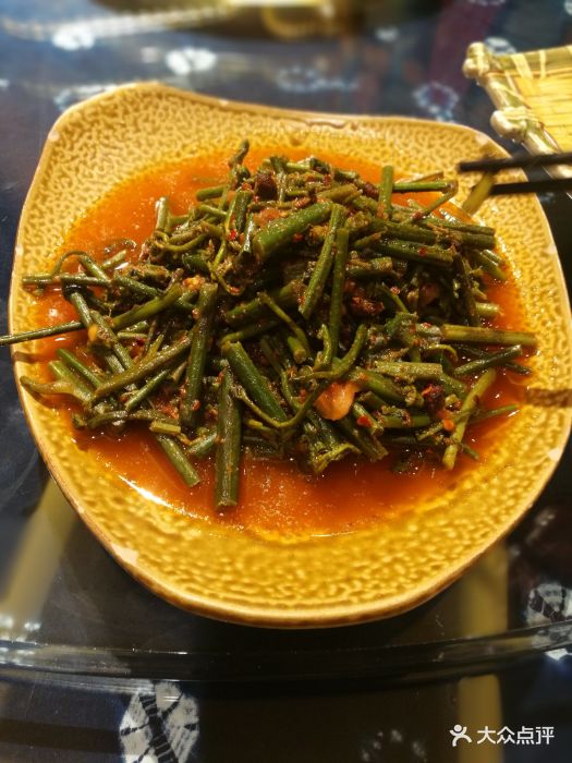 滇声气云南精品民族菜豆豉水蕨菜图片