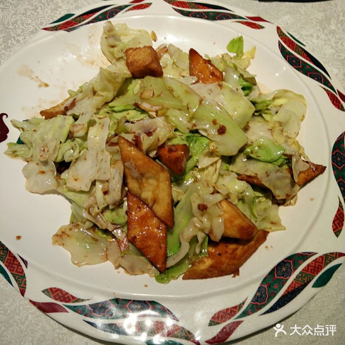 巴依老爷新疆美食(中粮万科长阳半岛店)包包菜炒馕图片 第304张