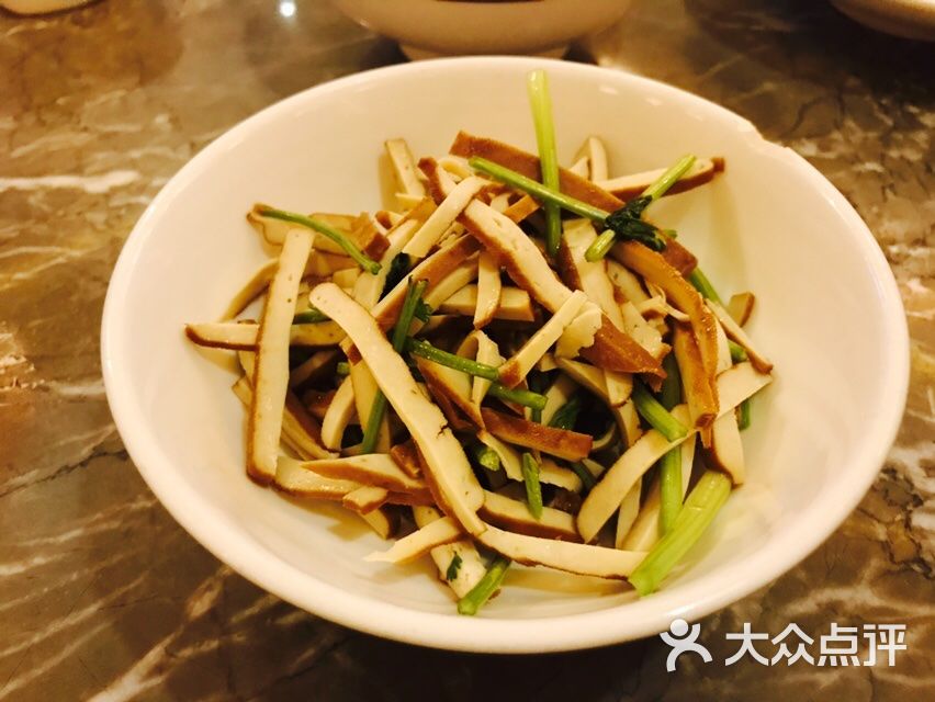 上海1号茶餐厅(杨浦店)香菜拌干丝图片 第2张