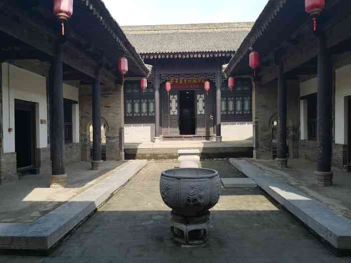 吴家大院-"位置: 陕西泾阳县安吴堡村咸阳城北45."