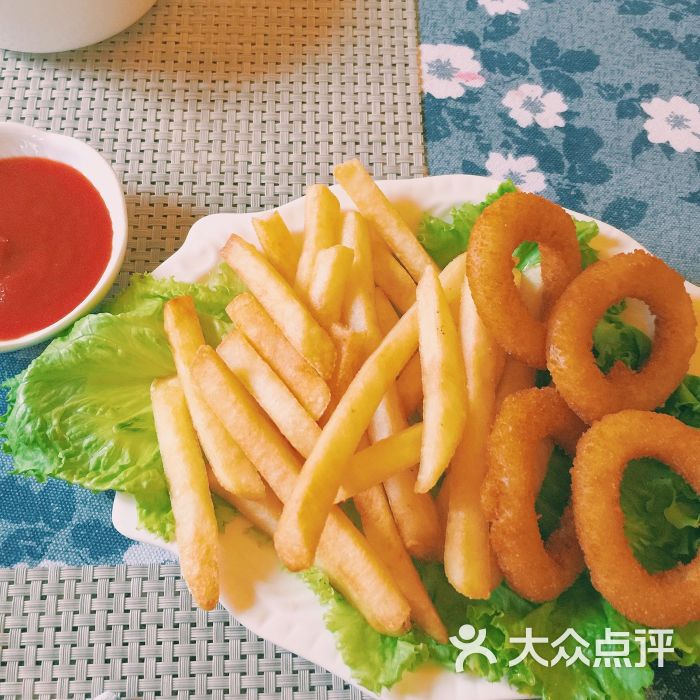小风铃咖啡-薯条洋葱圈图片-焦作美食-大众点评网