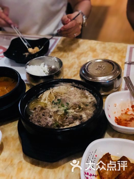 李家正宗韩国料理砂锅牛肉汤图片 - 第4张