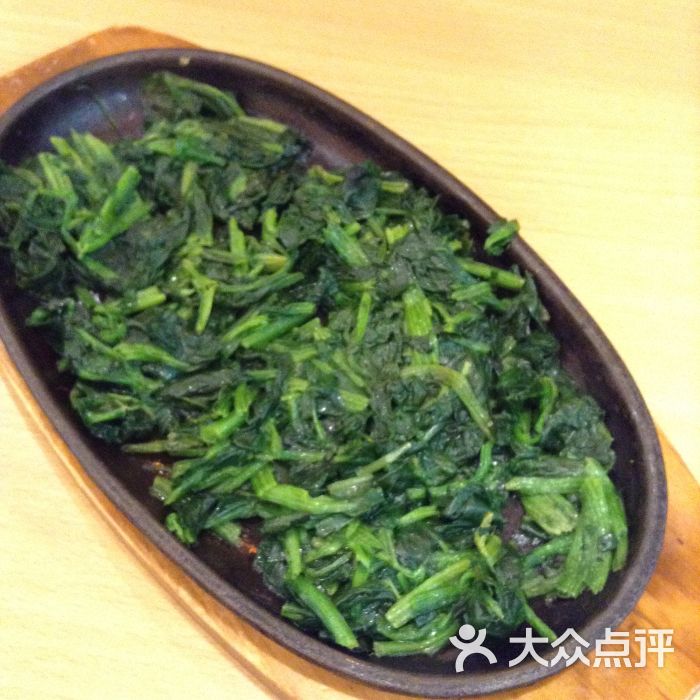 烤菠菜