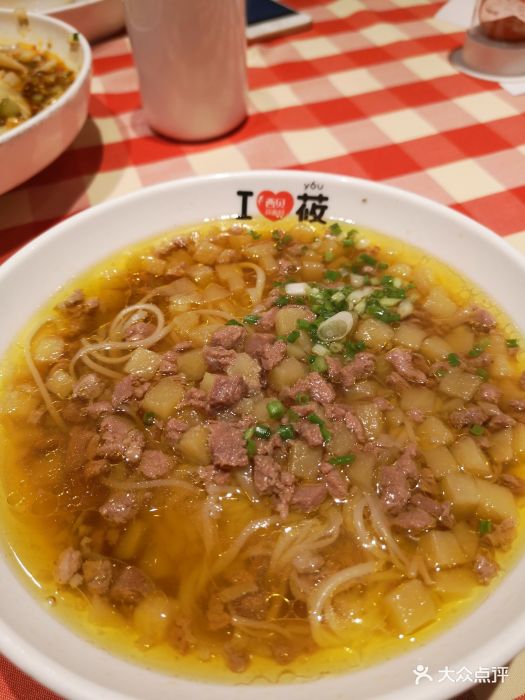 西贝莜面村(繁花中心商城店)羊肉汤莜面图片 第736张